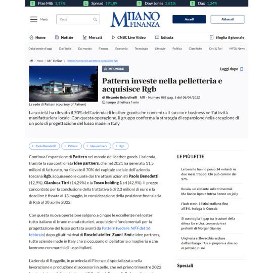 Milano Finanza